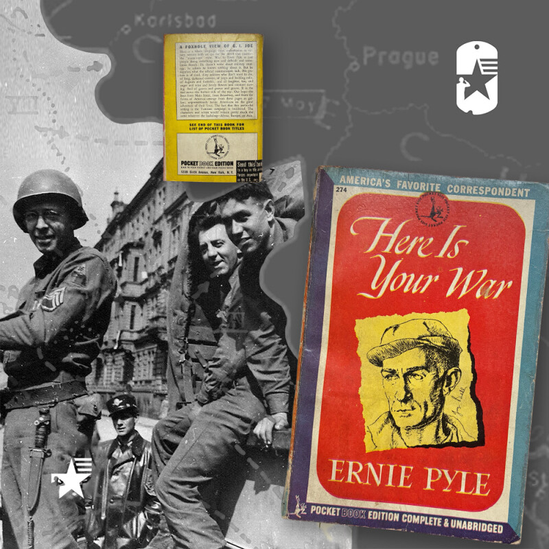 Originální edice 274 HERE IS YOUR NAME ERNIE PYLE 1944